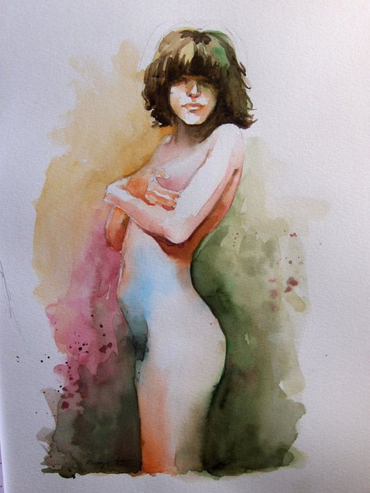 Monika15_in_watercolor_by_tigerazzo
