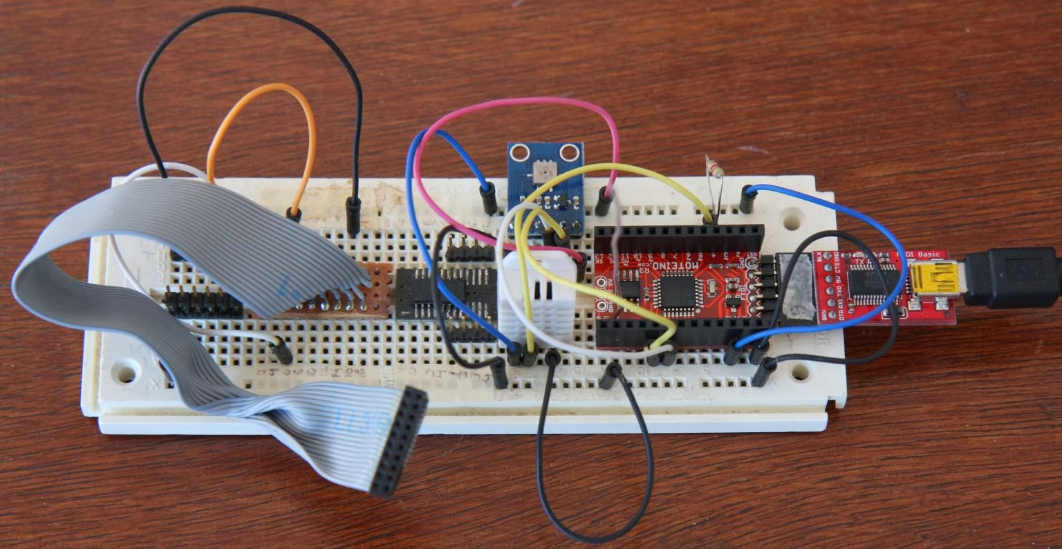 DIY Console breadboard
