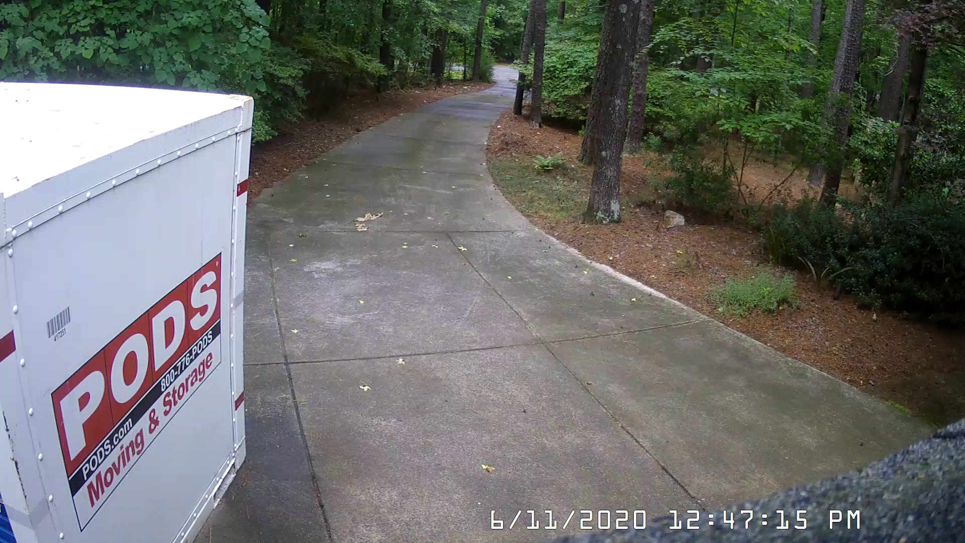Waiting for pickup